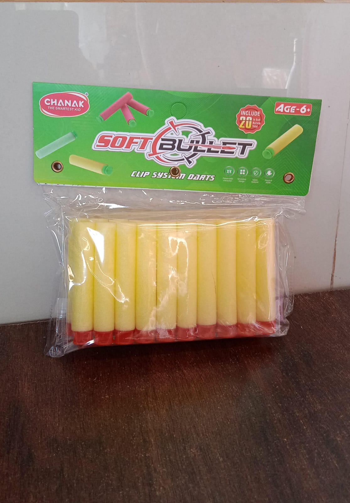 Refill Bullet Darts Soft Round Head Blasters Kids Toy for Gun (20 Pcs Set) Refill Bullet Darts Soft Round Head Blasters Kids Toy for Gun (20 Pcs Set)